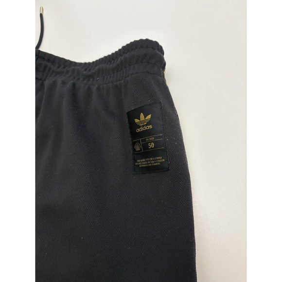 Adidas Superstar Men's XL 50th Anniversary Track Suit Black & Gold SS/2020 - Picture 9 of 9